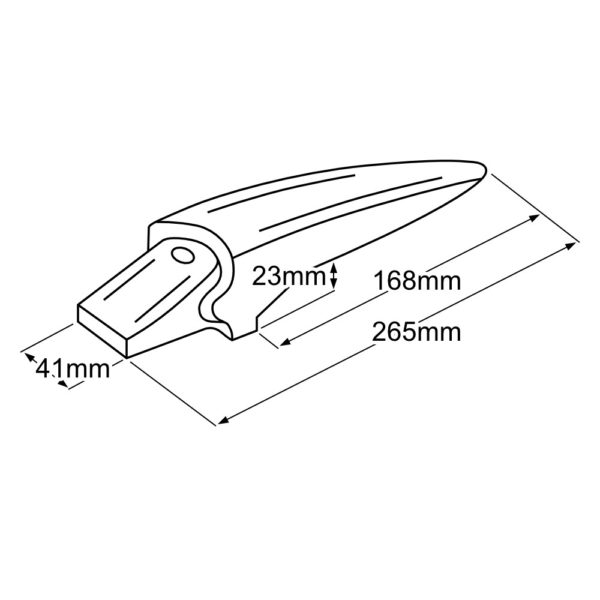 Adaptér zuba UNI Z II (E435)